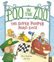 Omslag van Poo in the Zoo: the Super Pooper Road Race