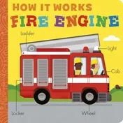 Omslag van Little Tiger How it Works Fire Engine.