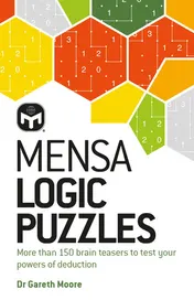 Omslag van Mensa Logic Puzzles More Than 150 Brainteasers to Test Your Powers of Deduction