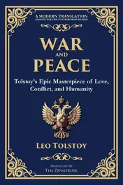 Omslag van War and Peace Tolstoy's Epic Masterpiece of Love, Conflict, and Humanity