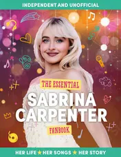 Omslag van The Unofficial Fan Guide to Sabrina Carpenter