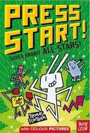 Omslag van Super Rabbit All-Stars! (Press Start!)