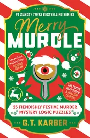 Omslag van Merry Murdle - 25 Fiendishly Festive Murder Mystery Logic Puzzles
