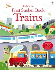 Omslag van First Sticker Book Trains