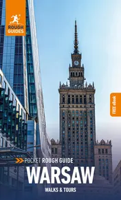 Omslag van Rough Guides Walks and Tours Warsaw: Travel Guide with EBook