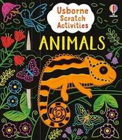 Omslag van Usborne Scratch Activities Animals
