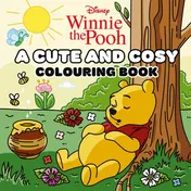 Omslag van Disney Winnie the Pooh: A Cute and Cosy Colouring Book