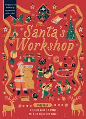 Omslag van Santa's Workshop Magical 3-D Workshop to Press Out and Make! Includes: 32-page Book, 6 Models, Over 20 Press-out Pieces
