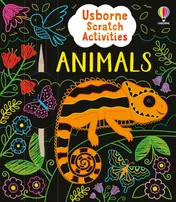 Omslag van Usborne Scratch Activities Animals