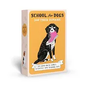 Omslag van School for Dogs (and Their Humans) Fifty Cards with Tips and Tricks for Dogs and Their Owners