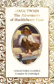 Omslag van The Adventures of Huckleberry Finn