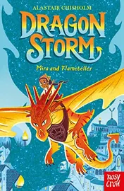 Omslag van Mira and Flameteller (Dragon Storm 4)