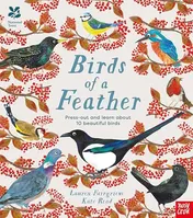 Omslag van Birds of a Feather: Press Out and Learn about 10 Beautiful Birds (NT)