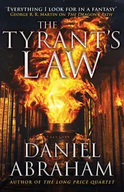 Omslag van The Tyrant's Law Book 3 of the Dagger and the Coin