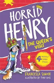 Omslag van Horrid Henry Meets the Queen