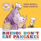 Omslag van Rhinos Don't Eat Pancakes