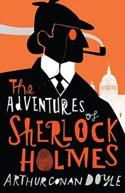Omslag van The Adventures of Sherlock Holmes
