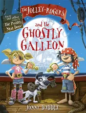 Omslag van The Jolley-Rogers and the Ghostly Galleon