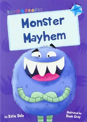 Omslag van Monster Mayhem (Blue Early Reader)