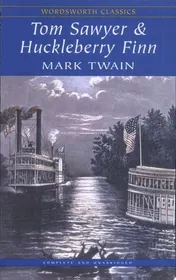 Omslag van Tom Sawyer and Huckleberry Finn
