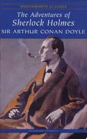 Omslag van The Adventures of Sherlock Holmes