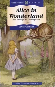 Omslag van Alice in Wonderland and Through the Looking Glass