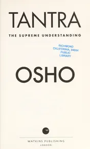 Omslag van Tantra The Supreme Understanding