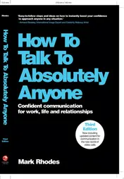 Omslag van How To Talk To Absolutely Anyone Confident Communication for Work, Life and Relationships