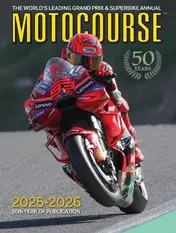 Omslag van MOTOCOURSE 2025-2026 The World's Leading Grand Prix & Superbike Annual