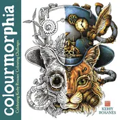 Omslag van Colourmorphia Celebrating Kerby Rosanes' Colouring Challenges