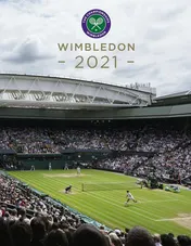 Omslag van Wimbledon 2021 The Official Review of the Championships