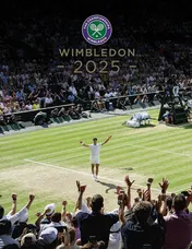 Omslag van Wimbledon 2025 The Official Review of the Championships