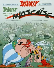 Omslag van Asterix Agus an Mac Mioscaise