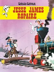 Omslag van Lucas Lufar: Jesse James, Ropaire (lucky Luke In Irish)