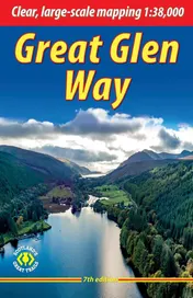 Omslag van Great Glen Way Walk Or Cycle the Great Glen