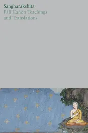 Omslag van PAli Canon Teachings and Translations