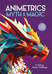 Omslag van Animetrics Myth and Magic A Striking Sticker Challenge