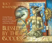 Omslag van Blessed by the Goddess - Mini Oracle Cards: Loving Messages from the Global and Cosmic Collective of Divine Mothers