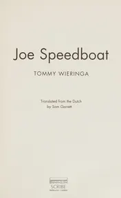 Omslag van Joe Speedboat