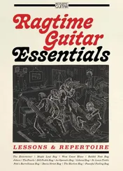 Omslag van Ragtime Guitar Essentials | Acoustic Guitar Sheet Music Book | Beginner to Intermediate Fingerstyle Guitar Instruction | Step by Step Ragtime Techniques Grooves and Syncopation for Study