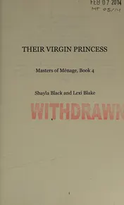 Omslag van Their Virgin Princess