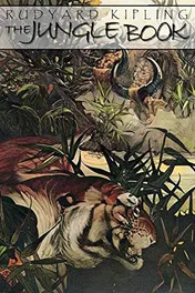 Omslag van The Jungle Book by Rudyard Kipling