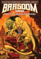 Omslag van Thuvia, Maid of Mars Edgar Rice Burroughs Authorized Library / Barsoom Saga 4