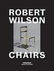 Omslag van Robert Wilson: Chairs