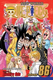 Omslag van One Piece, Vol. 86