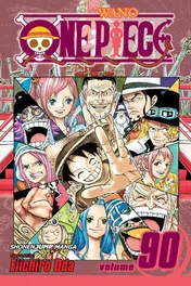 Omslag van One Piece, Vol. 90