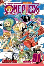 Omslag van One Piece, Vol. 91
