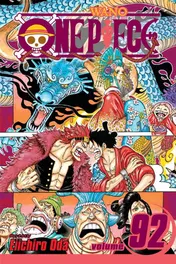 Omslag van One Piece, Vol. 92