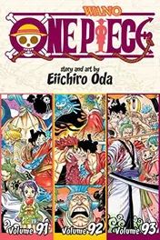 Omslag van One Piece (Omnibus Edition), Vol. 31 Includes vols. 91, 92 & 93