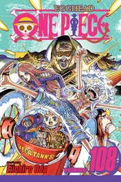 Omslag van One Piece, Vol. 108